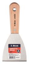 Espátula de Aço Carbono Reforçado com Cabo de Madeira - Atlas - AT6555/8 - Unitário