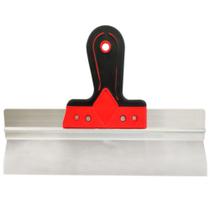 Espátula de aço inox 250 mm cabo emborrachado - Compel