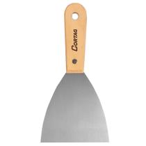 ESPÁTULA DE AÇO INOX COM CABO MADEIRA 8cm 3.1/8" CORTAG ESPÁTULA DE AÇO INOX COM CABO MADEIRA 8cm 3.1/8" CORTAG