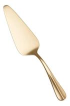 Espátula de Aço Inox Para Servir Bolo Torta Doce Positano Dourada Moderna Mesa Posta Espátula de Aço Inox Para Servir Bolo Torta Doce Positano Dourada Moderna Mesa Posta