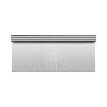 Espátula De Aço Inoxidável Para Bolo 6 E 8 Polegadas, Raspador De Massa, Alisador De Borda Para