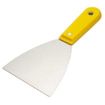Espatula de aço polido 12cm cabo plástico worker Espatula de aço polido 12cm cabo plástico worker