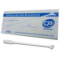 Espátula De Ayre Plástica Não Estéril (Cral) - 100 Unidades
