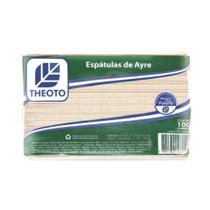 Espatula de Ayres Madeira Pct C/ 100 Und - Theoto