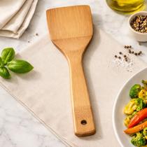 Espatula De Bambu Reta Cozinha Louça