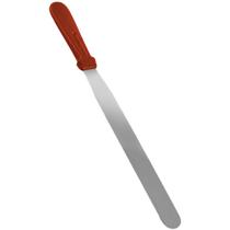 Espátula de Confeiteiro Reta 30cm Aço Inox Reforçada Terracota Espátula de Confeiteiro Reta 30cm Aço Inox Reforçada Terracota