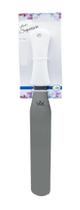 Espátula de confeiteiro reta aço Inox 8" Cabo branco 33Cm UD625 Espátula de confeiteiro reta aço Inox 8" Cabo branco 33Cm UD625