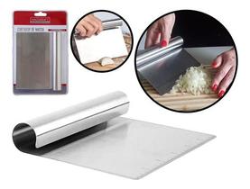 Espátula De Cozinha Bolo Raspadora Inox Massa Chocolate Cor Prateado