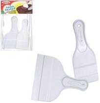Espatula De Cozinha De Plastico Faca Facil Com 2 Pecas - Injetemp