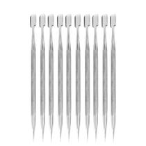 Espátula de Cutícula Cutemax Dupla Ponta Palito Aço Inox Pedicure Quantidade:1 Unidade