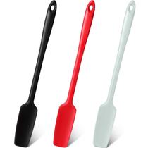 Espátula de frasco de silicone Patelai de alça longa resistente ao calor