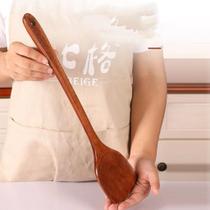 Espátula De Madeira Resistente a Altas Temperaturas, Colher Antiaderente Para Asas De Frango, 1 Peça