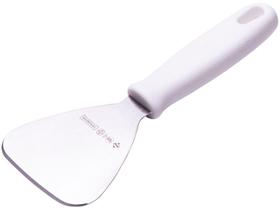 Espátula de Pizza Reta Inox Cabo Branco 90mm - Hercules