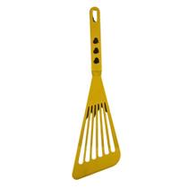 Espátula de Plástico Colorida Fritura 27x8 cm Cor:Amarelo