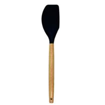 Espátula de Silicone 31cm com Cabo de Madeira Resistente ao Calor para Cozinha Espátula de Silicone 31cm com Cabo de Madeira Resistente ao Calor para Cozinha