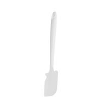 Espatula De Silicone Branca Profissional Cabo Longo 45cm Espatula De Silicone Branca Profissional Cabo Longo 45cm