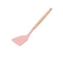 Espátula de Silicone com Cabo de Madeira Rosa FEN7168G