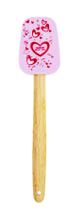 Espátula de Silicone Decorado com Cabo de Bambu Linha Confeiteiro Espátula de Silicone Decorado com Cabo de Bambu Linha Confeiteiro