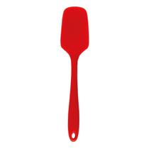 Espátula de Silicone do tipo Colher Vermelha 28,5cm Espátula de Silicone do tipo Colher Vermelha 28,5cm