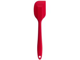 Espátula de Silicone Duplo Reta Pão Duro Pequena - Oikos VERMELHO