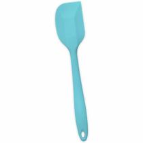 Espátula de Silicone Duplo Reta Pão Duro Verde