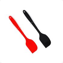 Espátula de Silicone e Nylon Cores sortidas Keita 28cm Espátula de Silicone e Nylon Cores sortidas Keita 28cm
