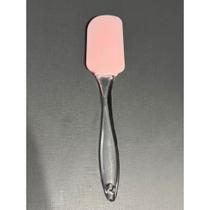 Espátula de Silicone Mexer Pão Duro Cabo Transparente 23,5cm Espátula de Silicone Mexer Pão Duro Cabo Transparente 23,5cm