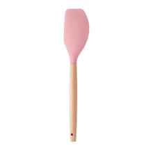 Espatula De Silicone Pão Duro Bolo Fechada Raspadora 31cm Cor:Rosa Espatula De Silicone Pão Duro Bolo Fechada Raspadora 31cm Cor:Rosa
