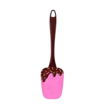 Espatula De Silicone Rosa Utensilio Multiuso Reforçada 20 cm Espatula De Silicone Rosa Utensilio Multiuso Reforçada 20 cm