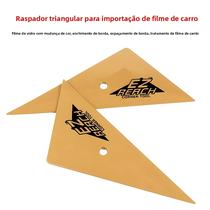Espátula De Vinil Triangular Macia Para Envelopamento De Carros, Ferramenta De Instalação De Filme