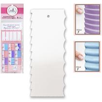 Espátula Decorador Régua de Bolo de Plástico Dona Cotta n 7 Linha Confeiteiro Espátula Decorador Régua de Bolo de Plástico Dona Cotta n 7 Linha Confeiteiro