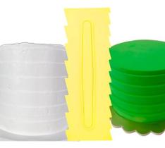 Espátula Decorativa Amarela V - Blue Star Espátula Decorativa Amarela V - Blue Star