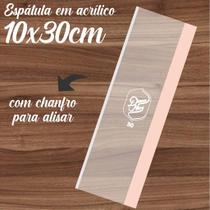 Espátula Decorativa MOD 30 em Acrílico Espátula Decorativa MOD 30 em Acrílico