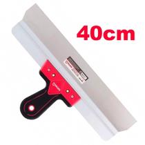Espátula Drywall Aço 40Cm Gesso Inoxidável Cortag Massa
