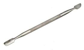 Espátula Dupla para Cutícula em Aço Inox