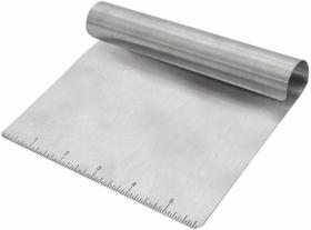 Espátula Em Inox Prática Raspador De Massa C/ Cabo Tubular - Mimo