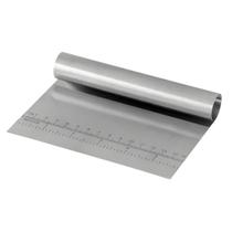 Espátula Em Inox Raspador De Massa e Chocolate Com Cabo Tubular e Medidas Uny Home