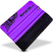 Espátula Envelopamento Retangular com Feltro Anti Risco Insulfilm Adesivo Película Vinil Poker Tool Espátula Envelopamento Retangular com Feltro Anti Risco Insulfilm Adesivo Película Vinil Poker Tool