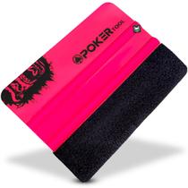Espátula Envelopamento Retangular com Feltro Anti Risco Insulfilm Adesivo Película Vinil Poker Tool Espátula Envelopamento Retangular com Feltro Anti Risco Insulfilm Adesivo Película Vinil Poker Tool