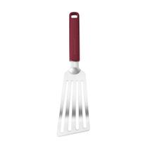 Espátula Flexível Perfurada 32cm em Inox Vermelho KitchenAid Espátula Flexível Perfurada 32cm em Inox Vermelho KitchenAid