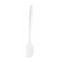 Espatula Grande Branca Silicone Cabo Longo 45cm Profissional Espatula Grande Branca Silicone Cabo Longo 45cm Profissional