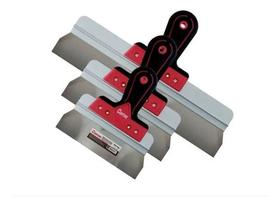 Espátula Grande Drywall Gesso Cortag 3 Peças 20/40/60cm