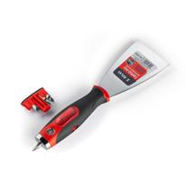 Espatula inox 2,5" 6cm drywall massa corrida com bits parafusa atlas at1417 Espatula inox 2,5" 6cm drywall massa corrida com bits parafusa atlas at1417