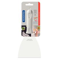 Espátula Inox 4 Polegadas Branca - Tramontina