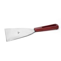 Espátula Inox Reta Lanche Cabo Aluminio VINHO