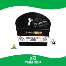 Espátula Leque Black Premium Ex33 - Exfak Espátula Leque Black Premium Ex33 - Exfak