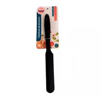 Espátula Longa Para Confeitaria Em Silicone Preto 30 Cm