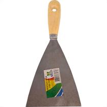 Espatula Melfi Aco Cabo Madeira 10Cm - 10215 - Kit C/12 Pecas Espatula Melfi Aco Cabo Madeira 10Cm - 10215 - Kit C/12 Pecas