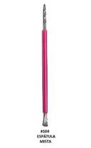 Espátula Mista Silicone e Aço Inox Cutemax Manicure e Podologia Ref. 104 Espátula Mista Silicone e Aço Inox Cutemax Manicure e Podologia Ref. 104