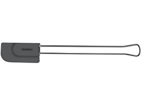 Espátula Moldê Silicone Cinza e Cabo de Aço Inox Tramontina